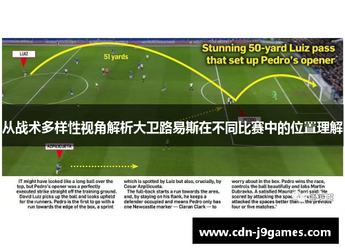 从战术多样性视角解析大卫路易斯在不同比赛中的位置理解